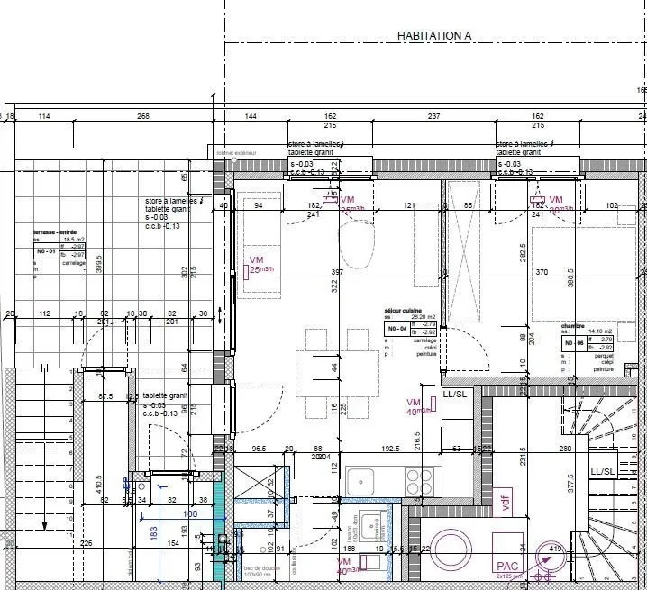 Appartement NEUF de 2.5 pièces à CHF 1'420.-/mois charges comprises
