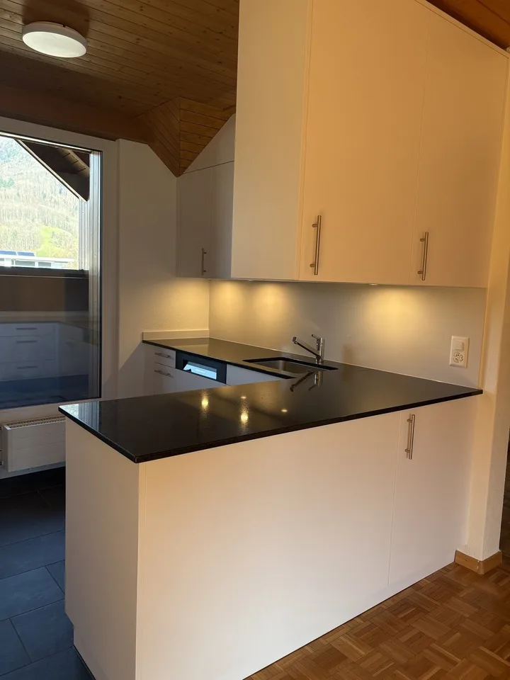 Familienfreundliche 4.5-Zimmer-Dachwohnung mit schöner Weitsicht
