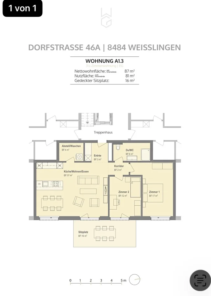 EG-Traum in Weisslingen inkl. PP
