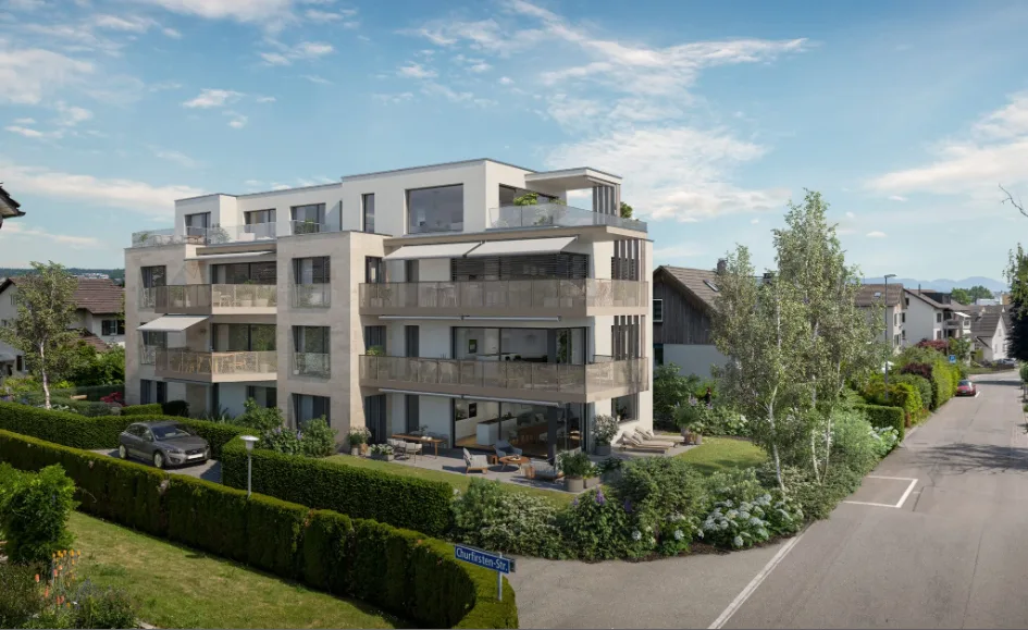 Exklusive Gartenwohnung in der Überbauung Wings, Dübendorf