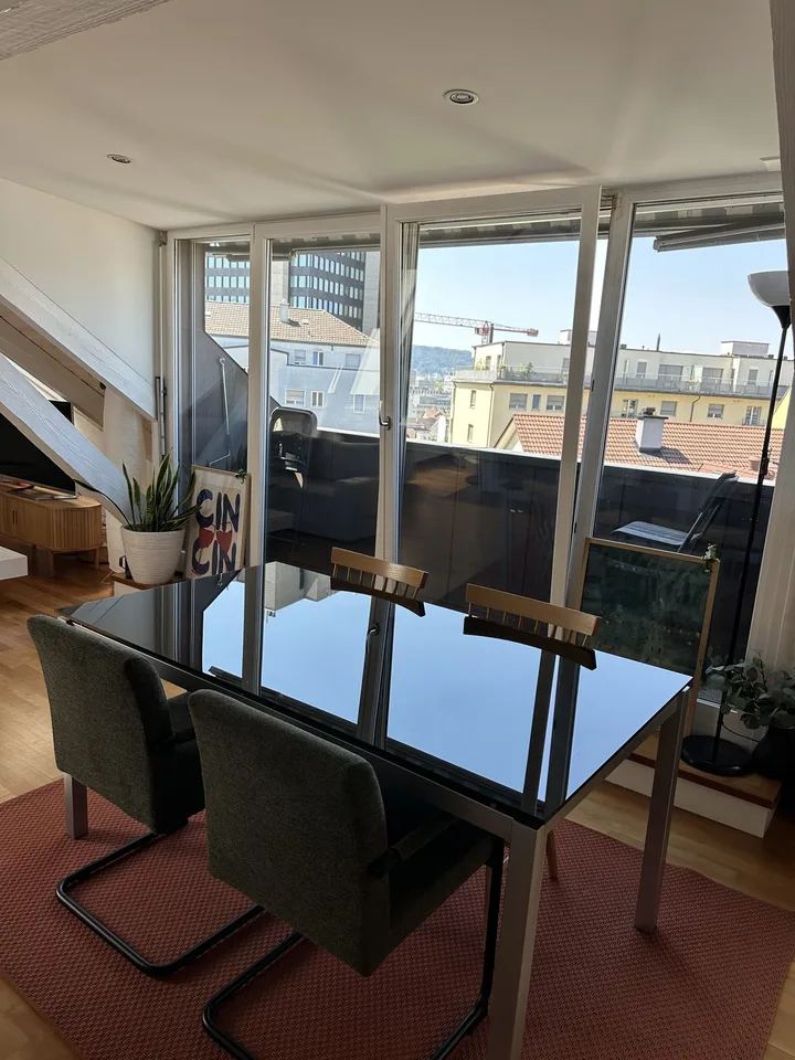 Bright Apartment near the Limmat (Kreis 6)
