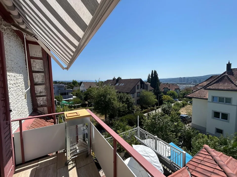 Spacious 2.5-Room Apartment in Wallisellen with Mountain Views