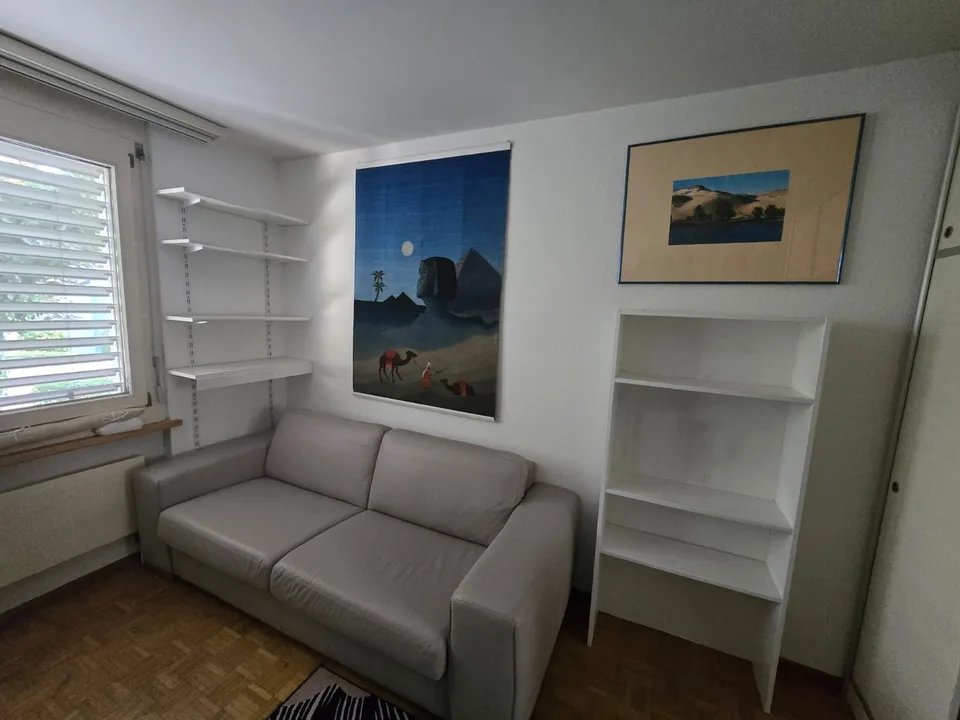 Möbliertes WG-Zimmer in grosser 3er-WG in Zürich-Höngg - ruhig und im Grünen