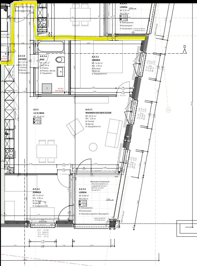 Moderne 3.5 Zimmer-Wohnung
