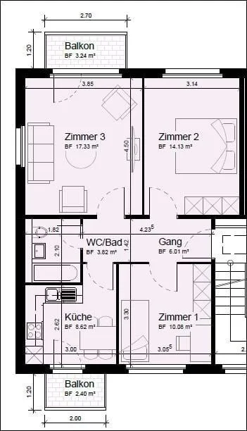 Ruhige und zentrale Wohnlage im Birsigtal