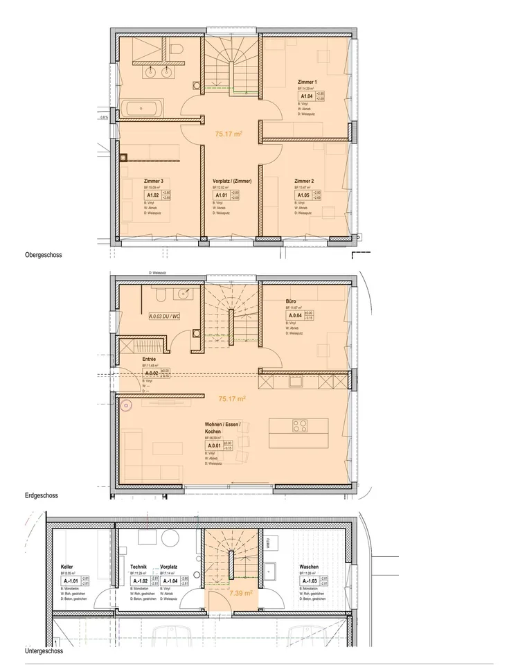 Seltene Mietgelegenheit: modernes 5.5-Zimmer-Einfamilienhaus mit Garten und Weitsicht in St. Erhard