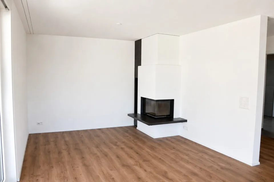 Seltene Mietgelegenheit: modernes 5.5-Zimmer-Einfamilienhaus mit Garten und Weitsicht in St. Erhard