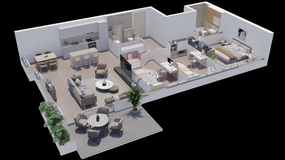Appartements de 3.5pcs à louer / 3.5 Zimmerwohnung zu vermieten