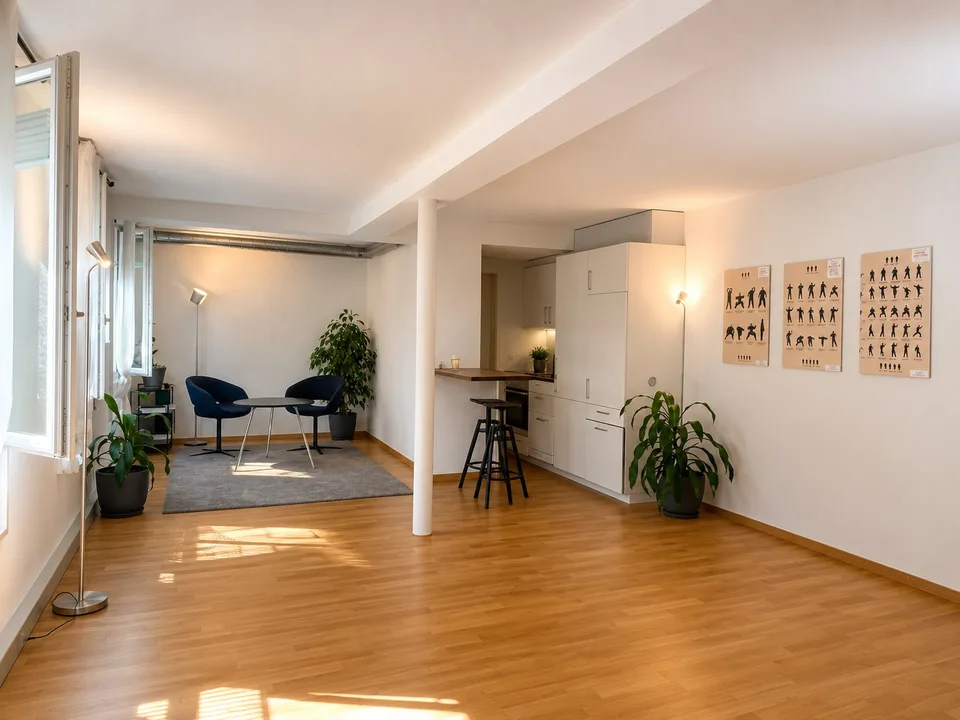 Grosszügiges Praxis-/Coachingstudio in Bern zur Untermiete