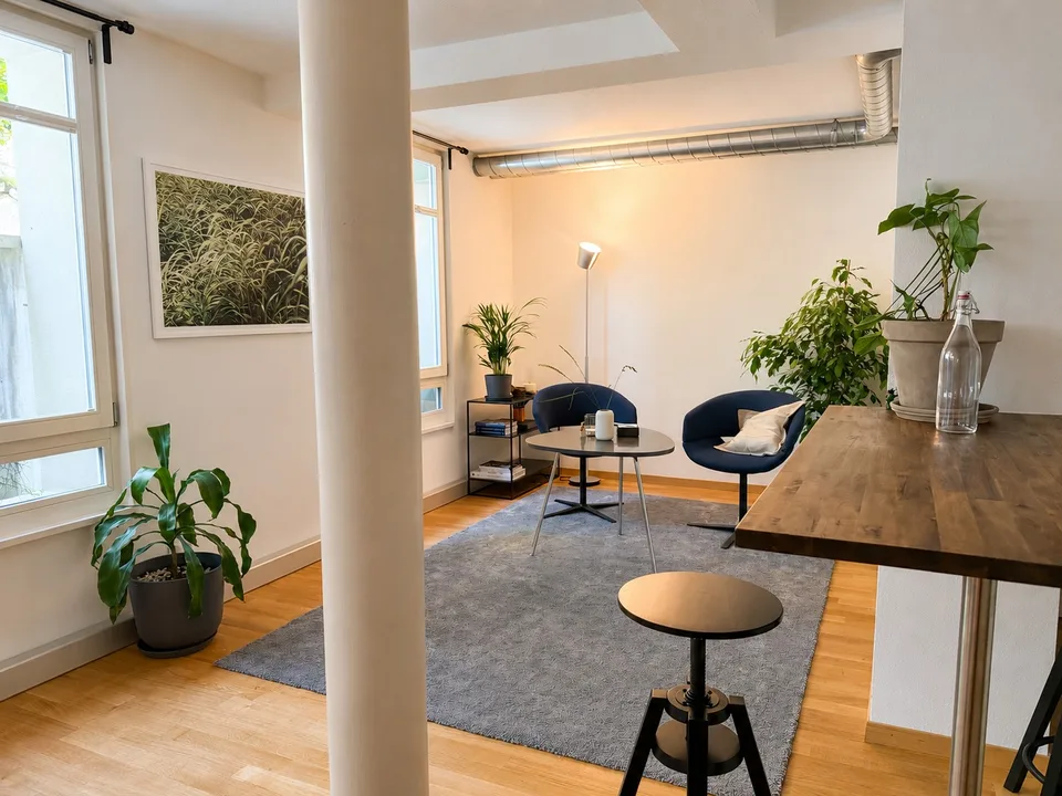 Grosszügiges Praxis-/Coachingstudio in Bern zur Untermiete