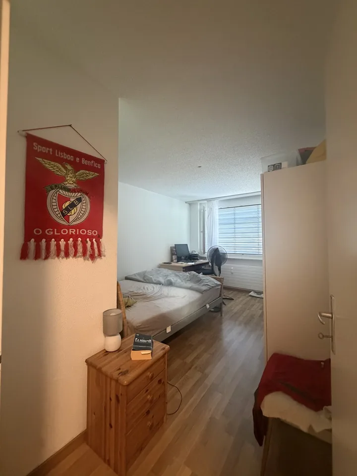 Tolle Wohnung mit grossem Balkon und schöner Sicht