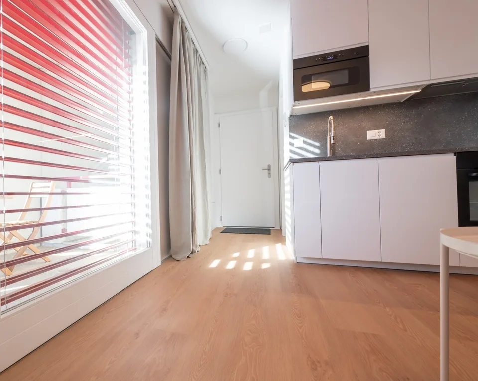 Studio meublé rénové 2026, loggia, parking, cave // Furnished, renovated, balcony, parking, storage