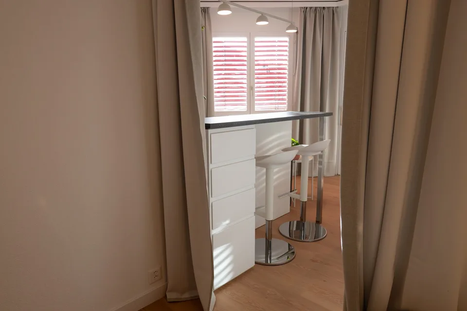 Studio meublé rénové 2026, loggia, parking, cave // Furnished, renovated, balcony, parking, storage