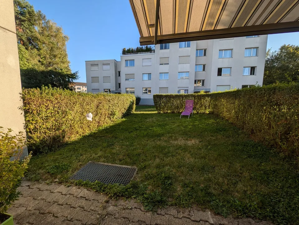 Charming Fully Renovated 3.5-Room Ground-Floor Apartment with Private Garden