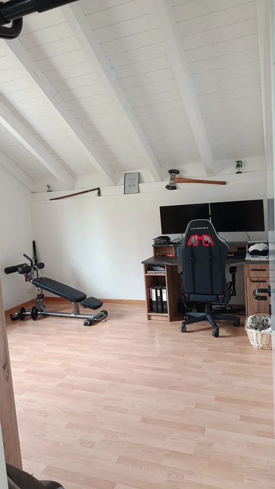 Helle 4½-Zimmer-Dachwohnung mit grosser Fensterfront & gedecktem Balkon