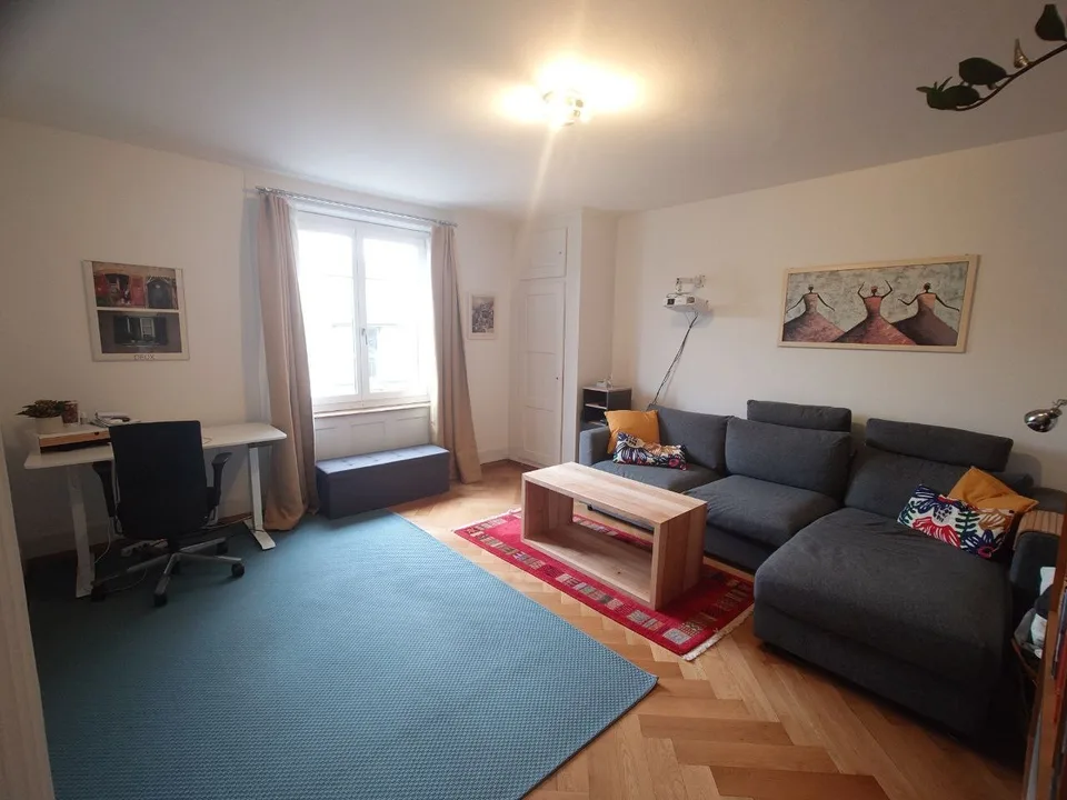 Möblierte 3-Zimmer-Wohnung im Zentrum von Bern –Untermiete Winter 2026/27