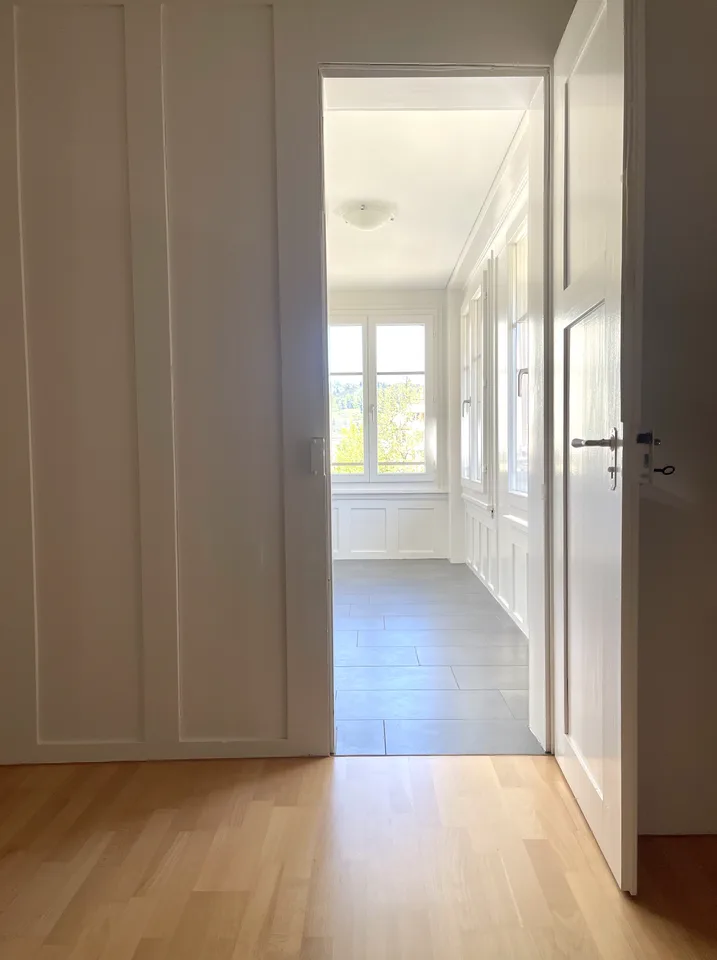 Renovierte 3,5-Zimmerwohnung in charmantem Altbau
