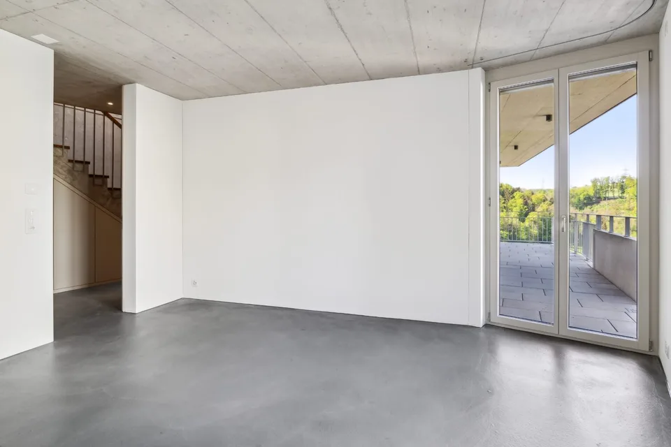 Newly built 4.5-room maisonette attic apartment in Birmensdorf