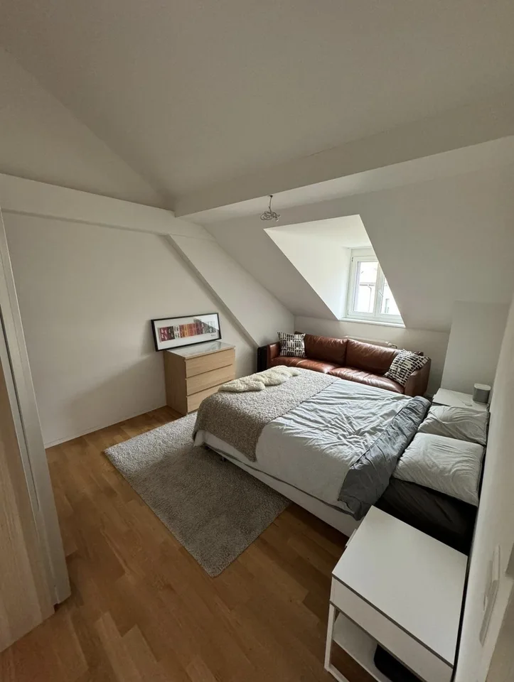Top Lage: Schöne Dachgeschosswohnung im Herzen von Wiedikon