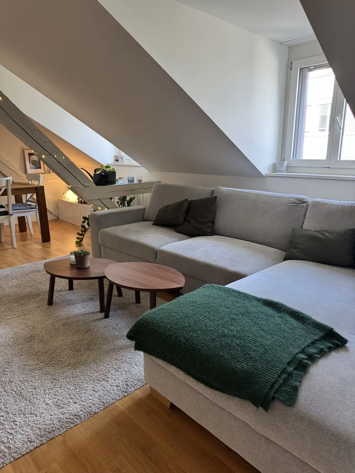 Top Lage: Schöne Dachgeschosswohnung im Herzen von Wiedikon