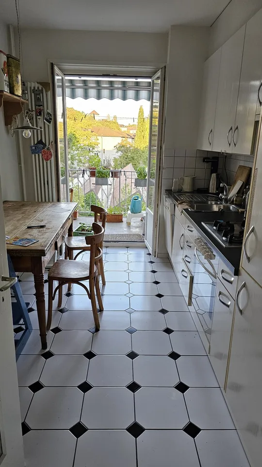 Furnished 3-Room Apartment for Sublet – Basel Breite