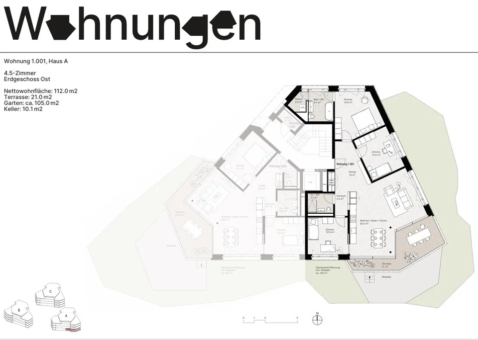 Nachmieterschaft für exklusive Neubauwohnung in Meilen gesucht (Bezug ab 01.10.2026)
