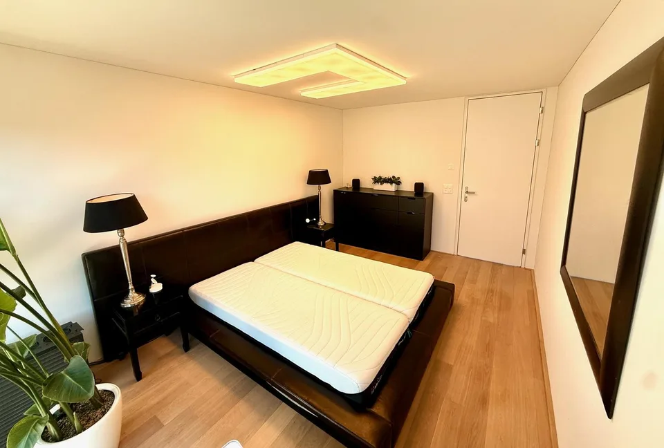 Hochwertig möbliertes 3.5-Zimmer-Penthouse mit zwei Terrassen im Kreis 5