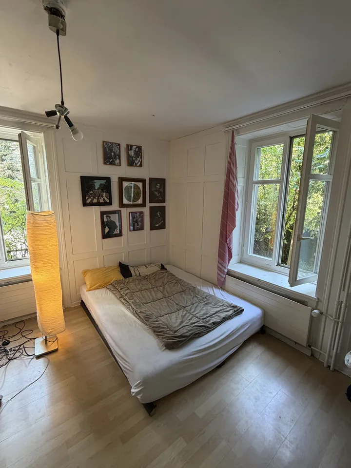 Room in shared flat in Wollishofen near lake