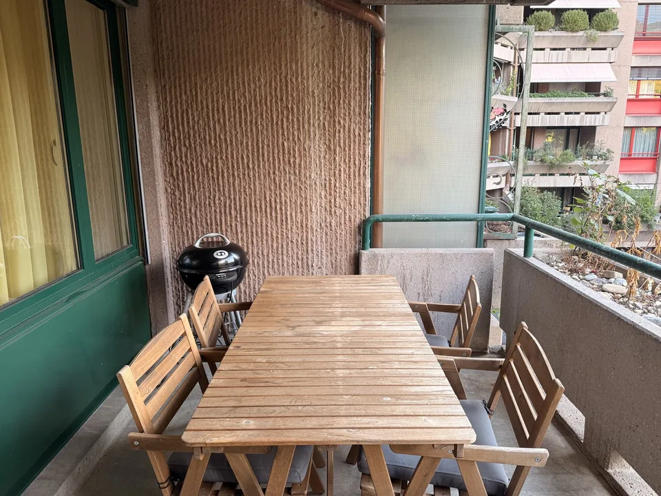 Möblierte Untermiete 2.5 Zi. – Wannerstrasse, Brunaupark (Zürich) // Furnished sublet, 2.5 rooms – Wannerstrasse, Brunaupark (Zurich)