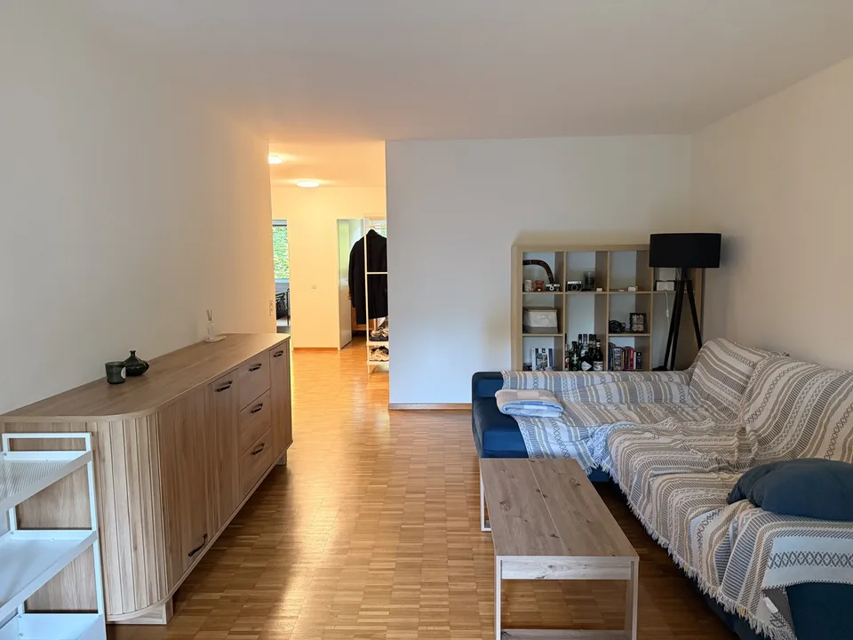 Möblierte Untermiete 2.5 Zi. – Wannerstrasse, Brunaupark (Zürich) // Furnished sublet, 2.5 rooms – Wannerstrasse, Brunaupark (Zurich)