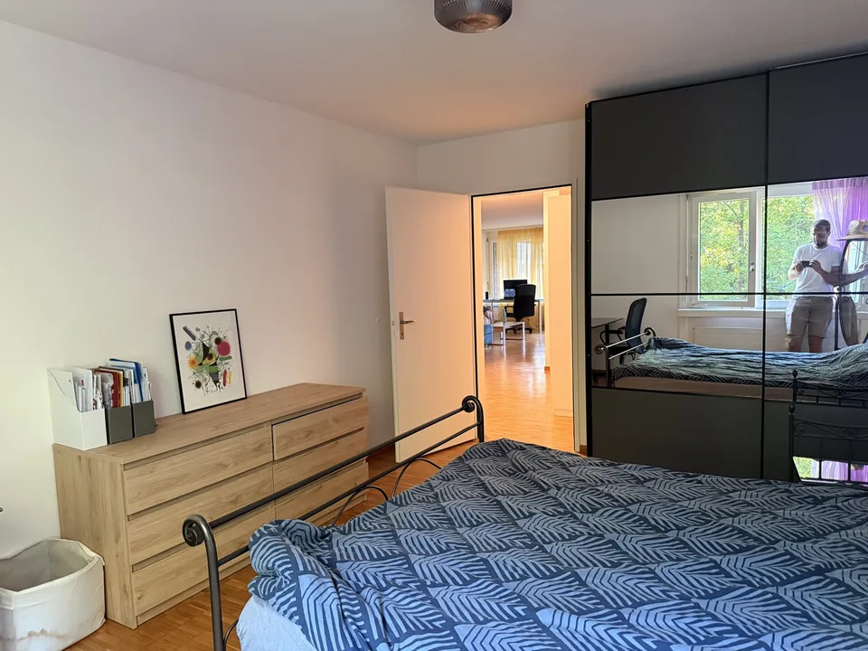 Möblierte Untermiete 2.5 Zi. – Wannerstrasse, Brunaupark (Zürich) // Furnished sublet, 2.5 rooms – Wannerstrasse, Brunaupark (Zurich)