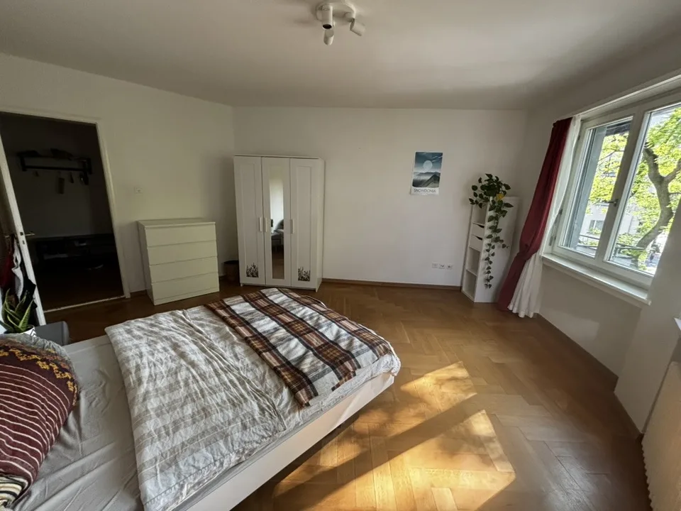 Large bright room (20m²) in a spacious flat — heart of Zürich
