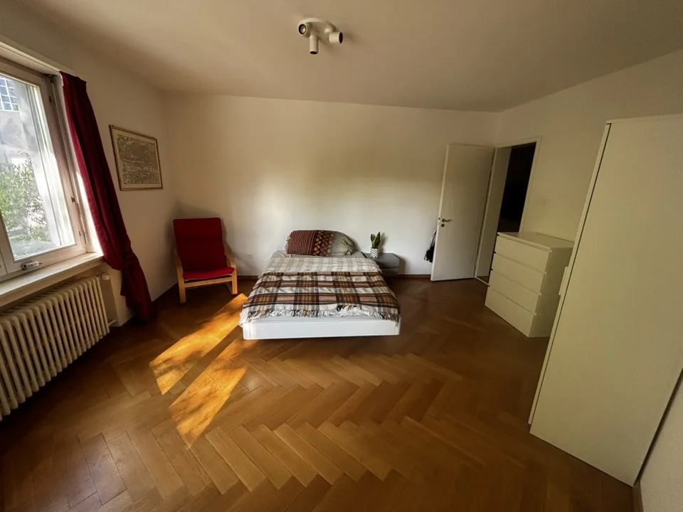 Large bright room (20m²) in a spacious flat — heart of Zürich