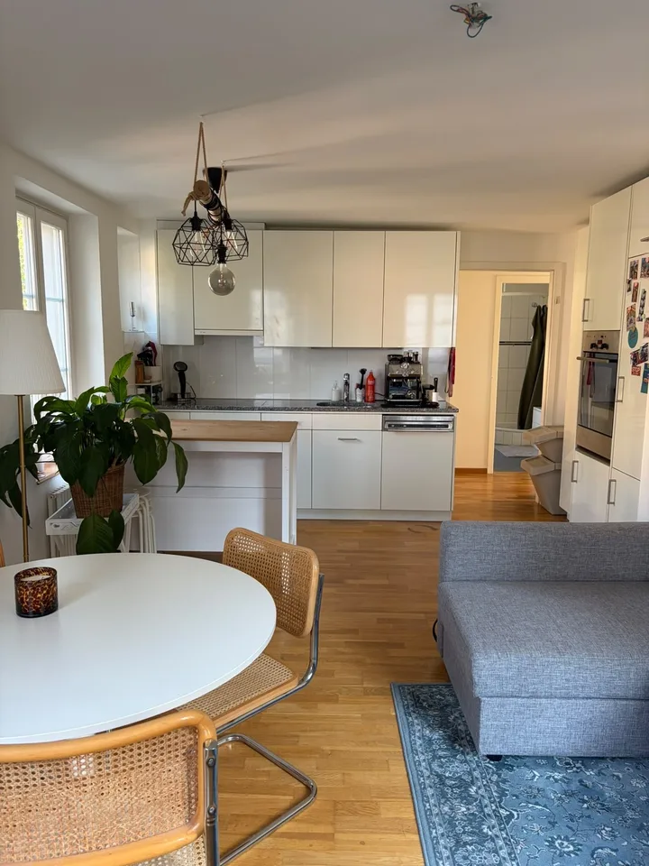 Helle 3-Zimmer-Wohnung mit Terrasse am Limmatplatz
