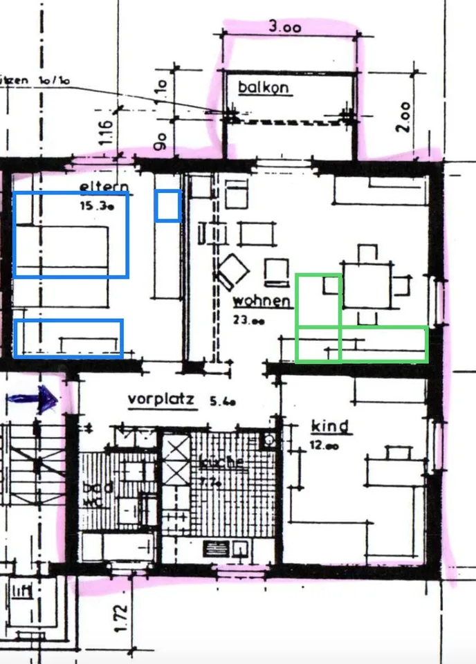 3 Zimmer-Wohnung in Zurich mieten