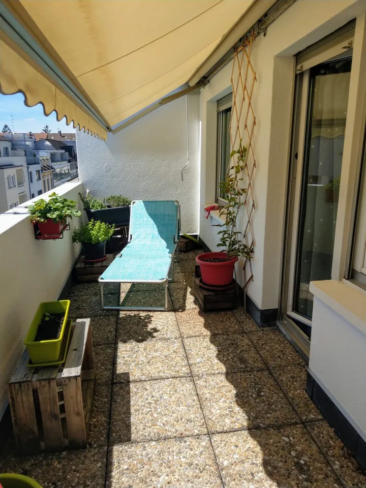 Zentrale Wohnung mit Charme
