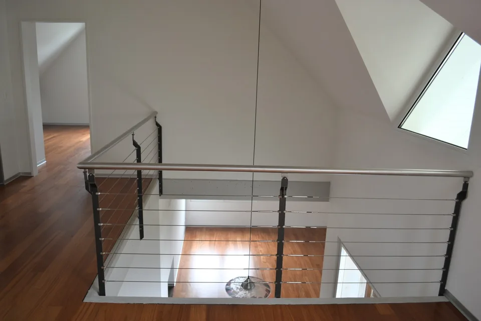 4.5-Zimmer-Maisonette-Wohnung mit grossem Balkon und unverbaubarer Aussicht