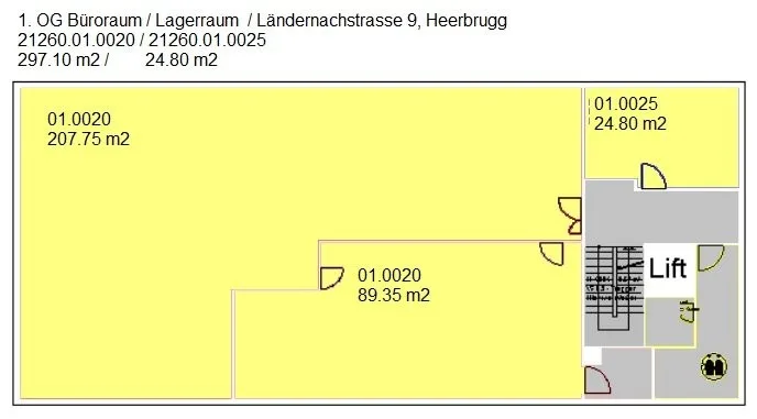 Attraktive Gewerbe- oder Bürofläche im schönen Rheintal