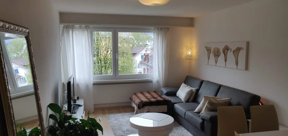 2 months (Mid September to Mid November) Sublet for central furnished apartment in Zurich