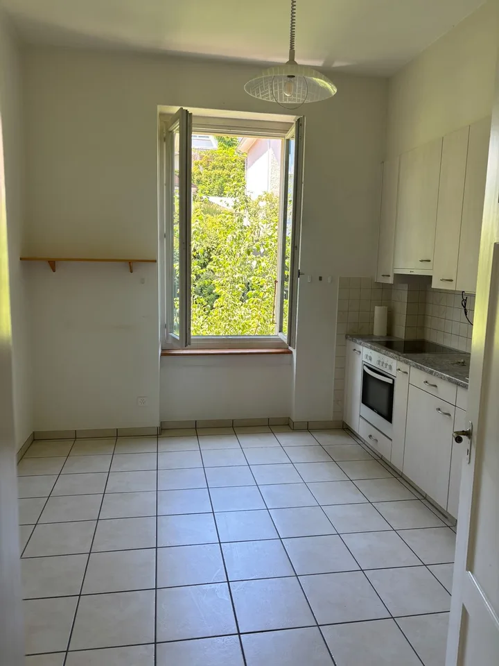 Schöne zentrale 3.5 Zi.-Whg. mit Pavillon zur Mitbenutzung im Garten