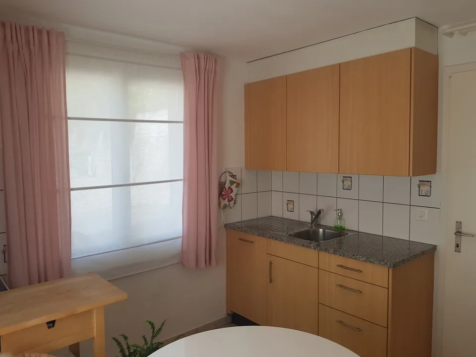 Studiowohnung in EG von Einfamilienhaus, eigene Waschmaschine + Geschirrspüler