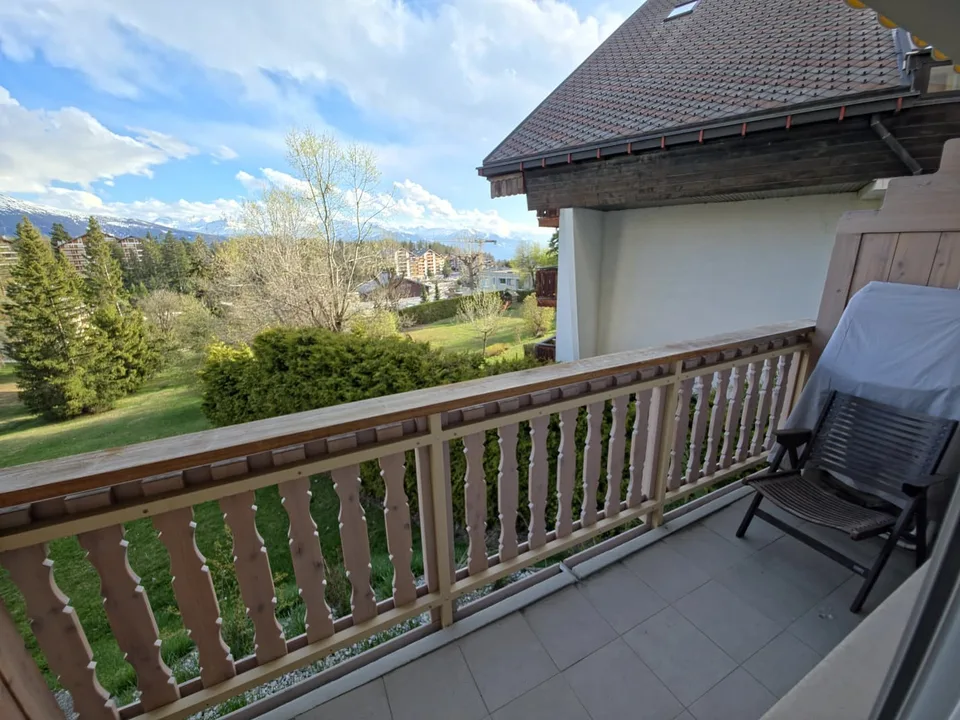 REPRISE DE BAIL – STUDIO 1.5 PIÈCES À CRANS-MONTANA