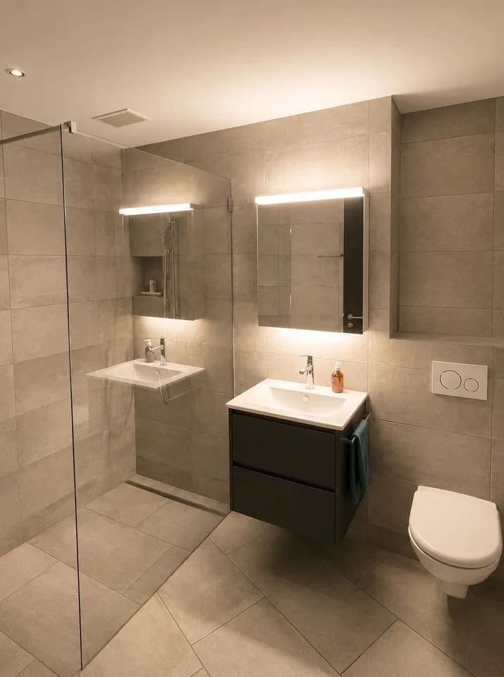 Corner flat with unobstructed lake view and large outdoor space
