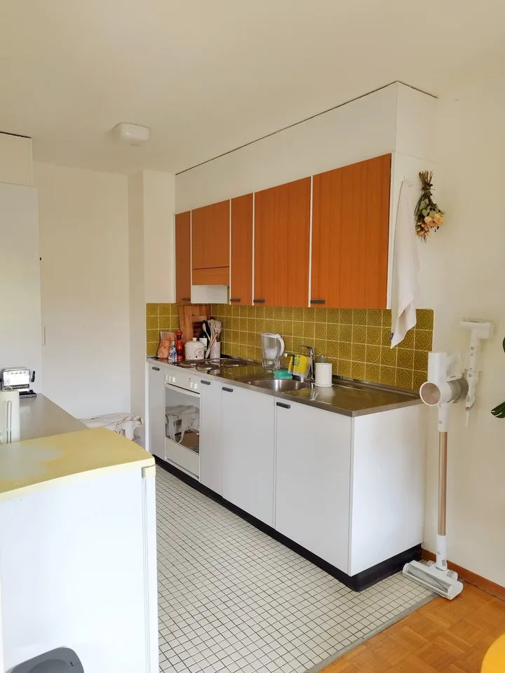 Gemütliche 1,5-Zimmer-Wohnung mit grossem Balkon