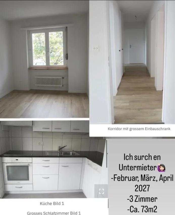 Untermieter Gesucht