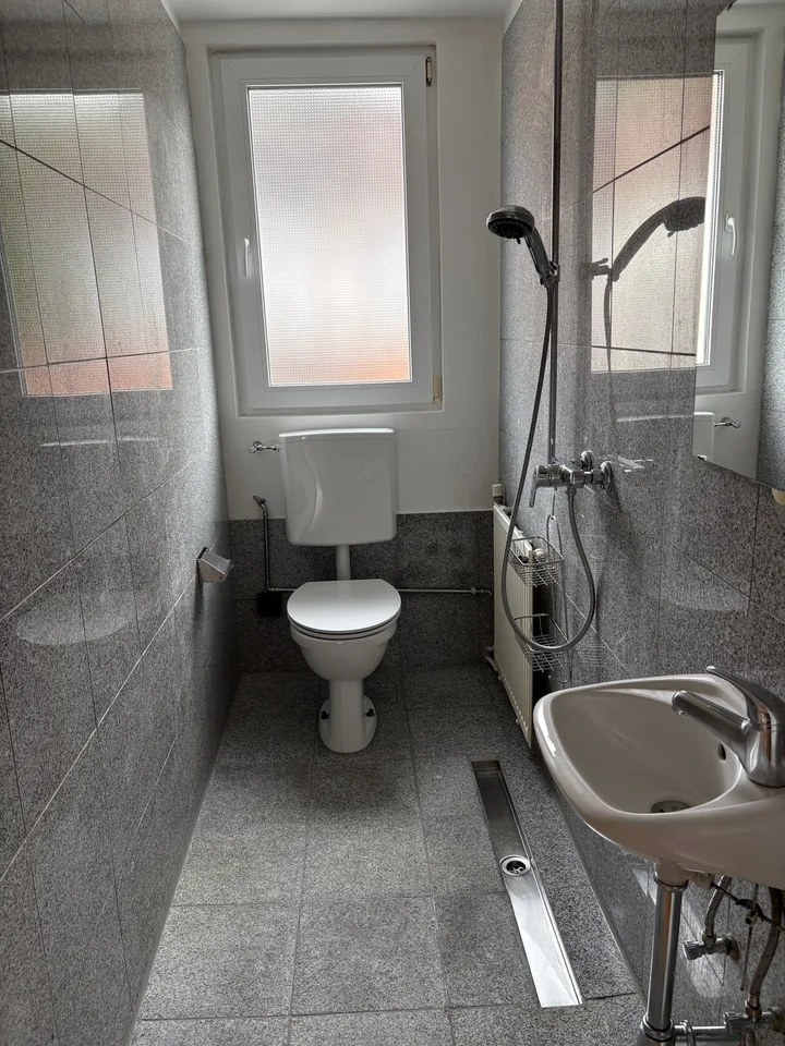schöne Altbau-Dachwohnung mit grossem Balkon