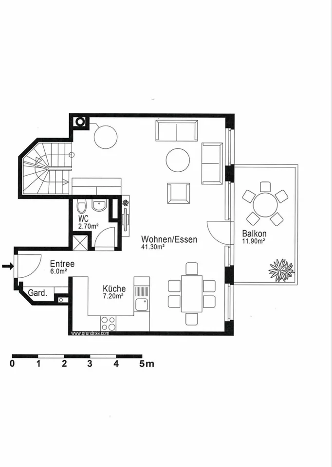3.5-Zimmerwohnung zu vermieten