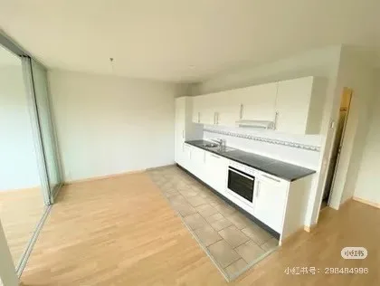 Modern, bright 1.5-room studio with private washer/dryer in Zurich-Seebach (from Sep 1st, 2026)