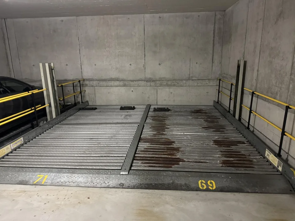 Parkplatz in Tiefgarage