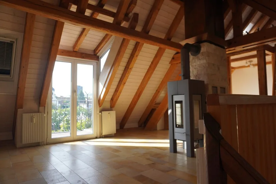 Aussergewöhnliche Attika-Wohnung mit herrliche Aussicht auf Baden